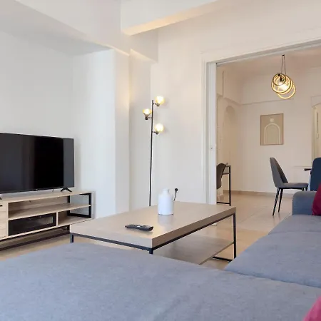 Marnis Spacious 105 Sqm Apt In Athen Exterior foto